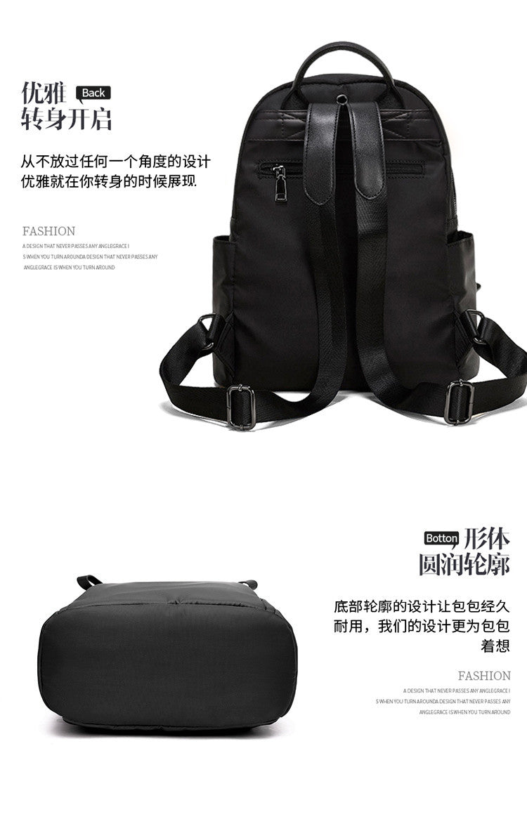 Commuting backpack for women
