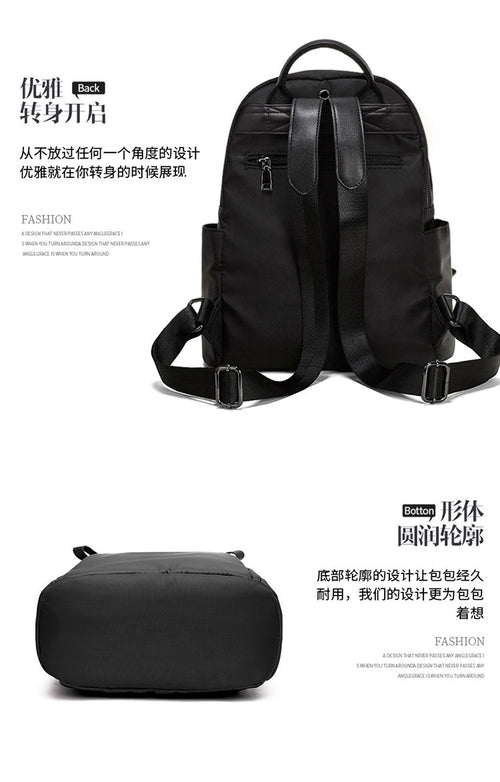 Commuting backpack for women