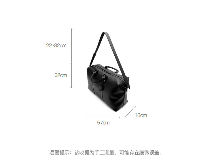 Men's large capacity portable shoulder bag