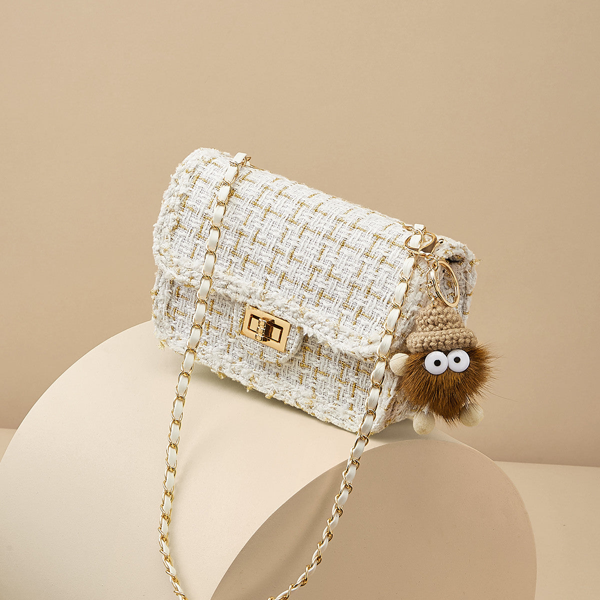 Cowhide Swing Single Shoulder Women's Bag