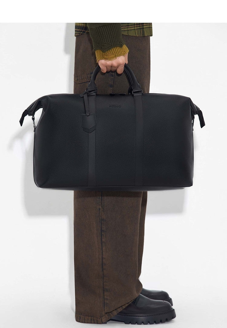 Men's large capacity portable shoulder bag