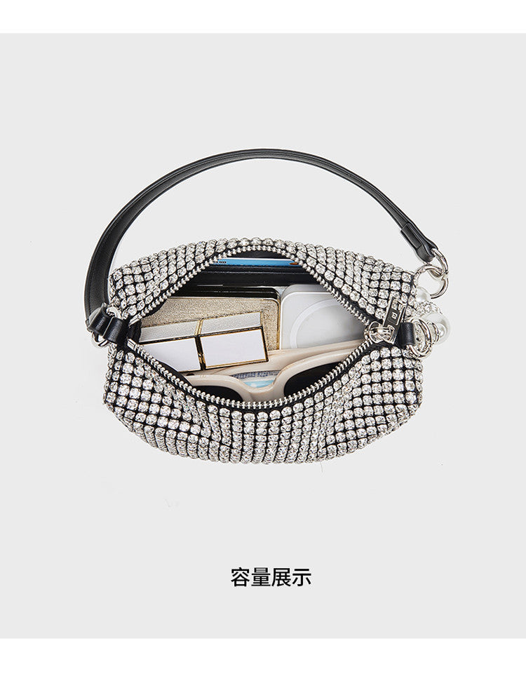 Handbag woven vegetable basket bag