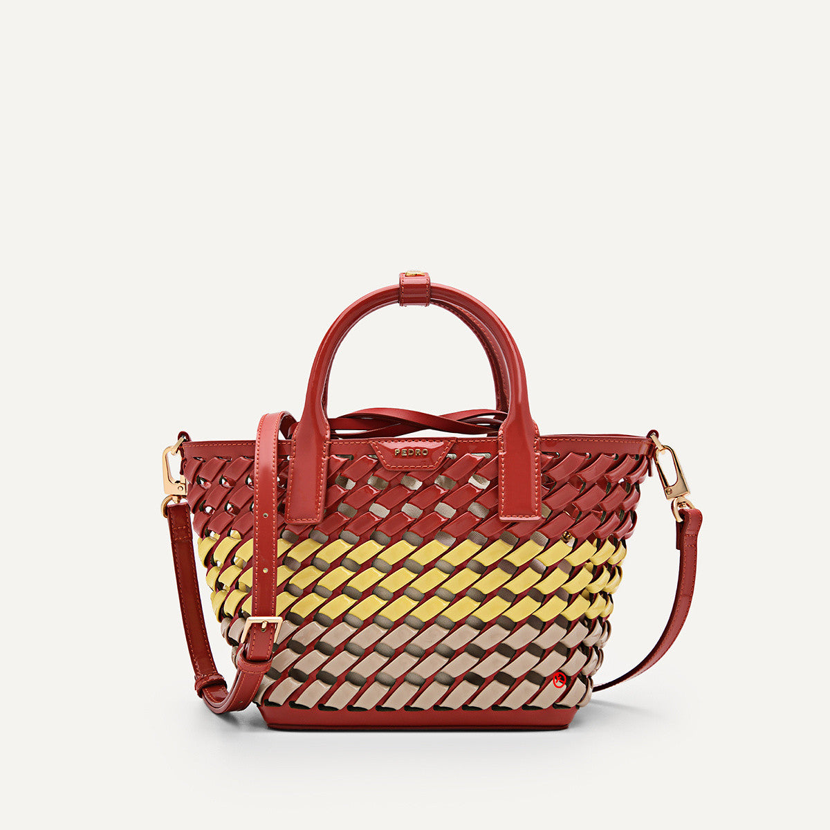 Handbag woven vegetable basket bag
