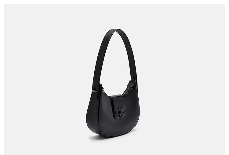 Cowhide envelope bag, crossbody women's bag