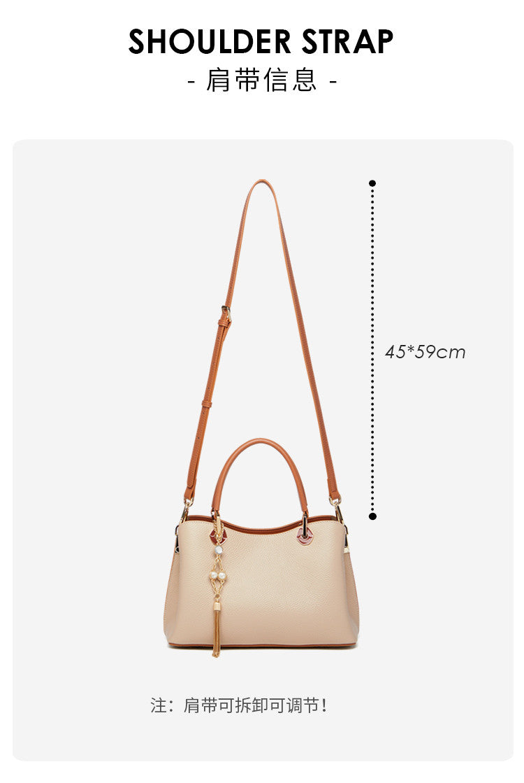 Cowhide Swing Single Shoulder Women's Bag