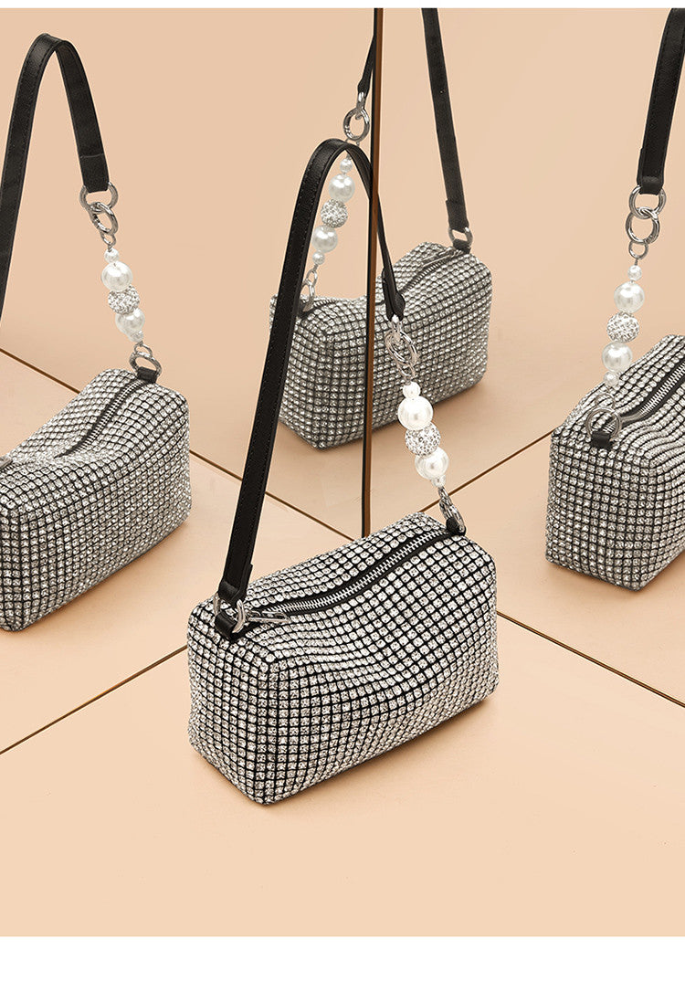 Handbag woven vegetable basket bag