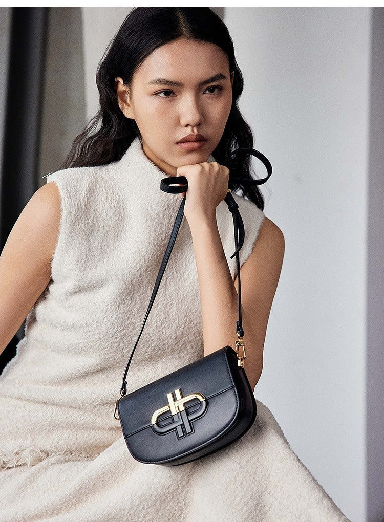 Cowhide Swing Single Shoulder Women's Bag