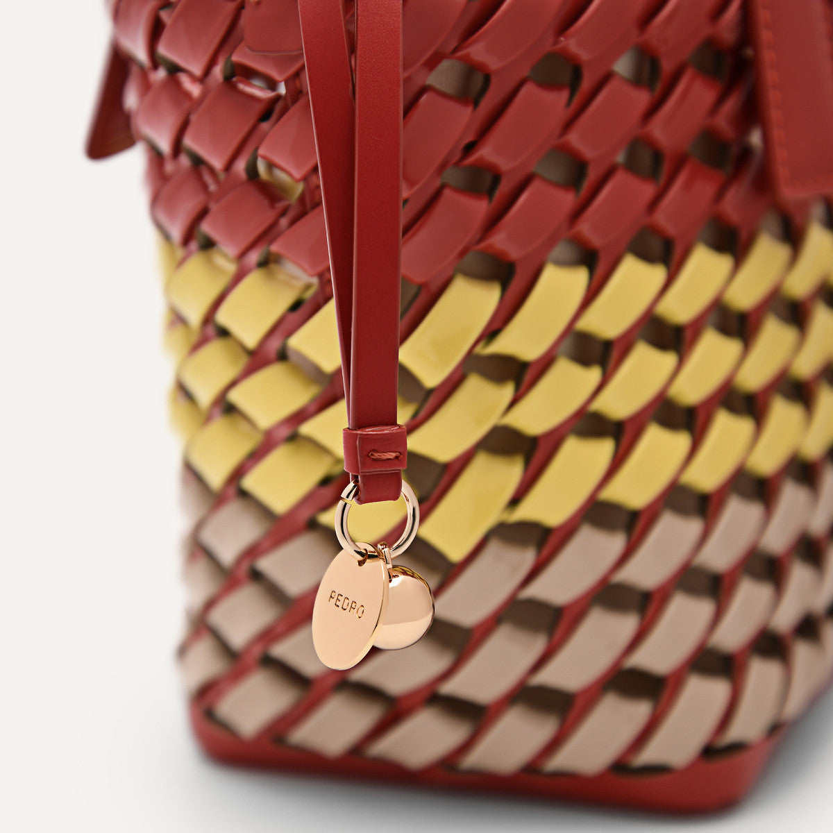 Handbag woven vegetable basket bag