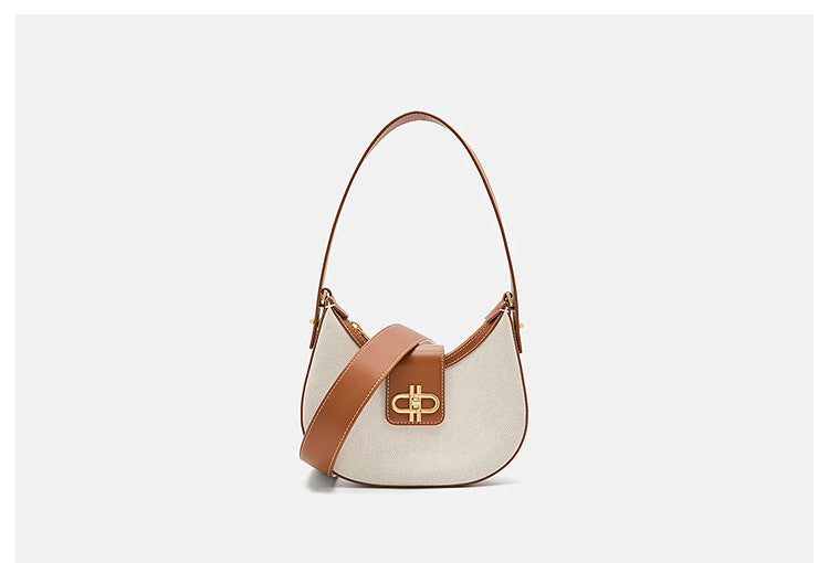 Cowhide envelope bag, crossbody women's bag
