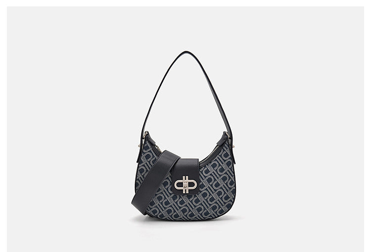 Cowhide envelope bag, crossbody women's bag