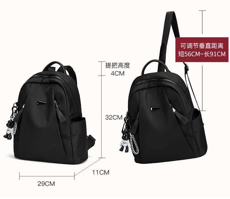 Commuting backpack for women