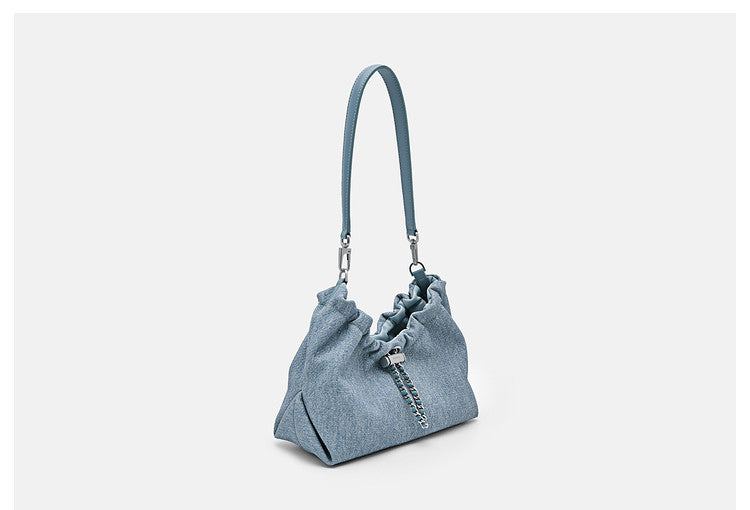 Handbag woven vegetable basket bag