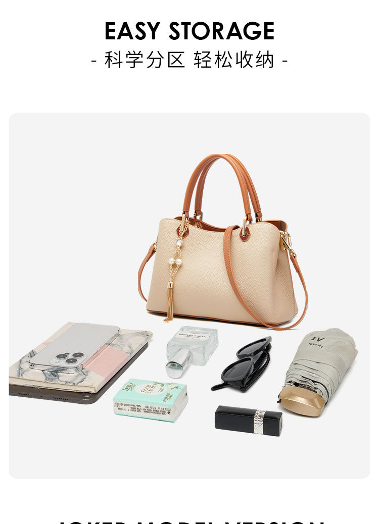 Cowhide Swing Single Shoulder Women's Bag