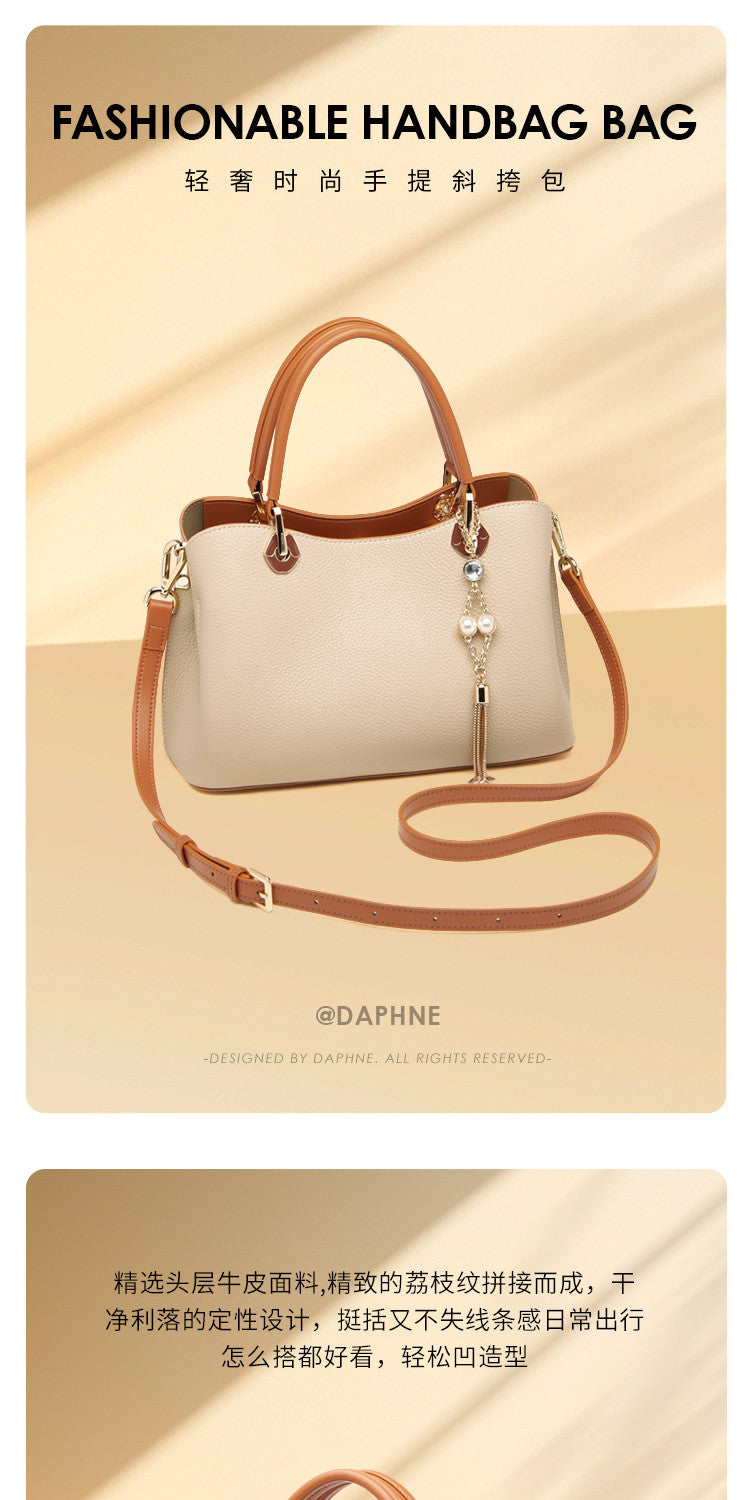 Cowhide Swing Single Shoulder Women's Bag