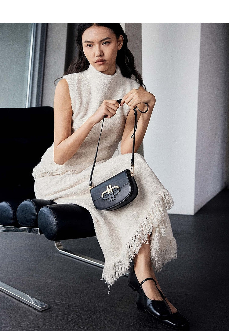 Cowhide Swing Single Shoulder Women's Bag