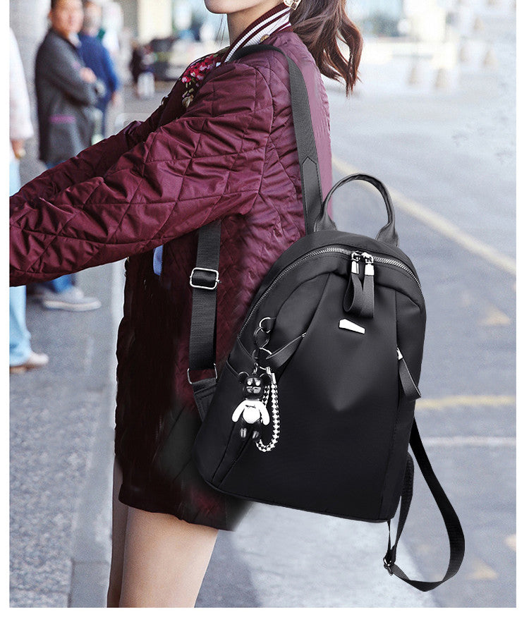 Commuting backpack for women
