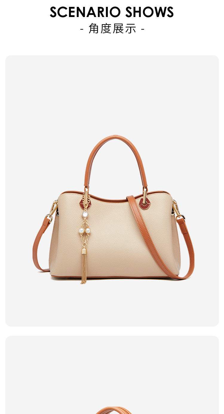 Cowhide Swing Single Shoulder Women's Bag
