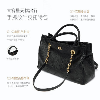 Cowhide Swing Single Shoulder Women's Bag