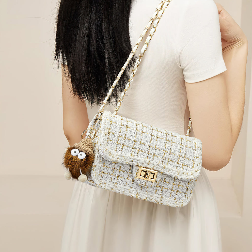 Cowhide Swing Single Shoulder Women's Bag