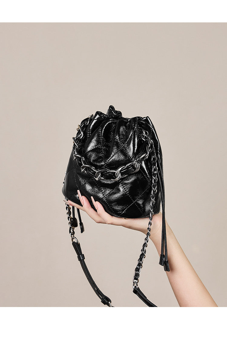 Cowhide Swing Single Shoulder Women's Bag