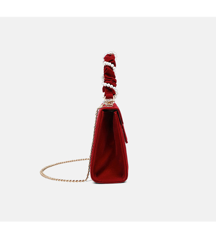 Handbag woven vegetable basket bag