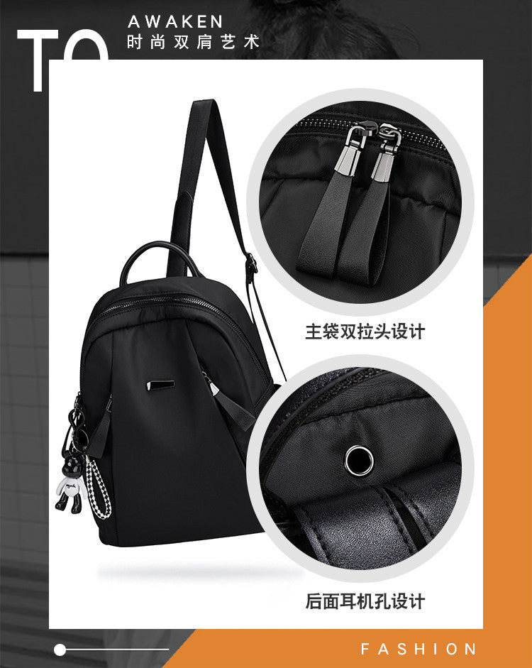 Commuting backpack for women